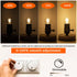 3 Watt Dimmable Low Wattage LED Bulbs, E26 Standard Base, 25 Watt Equivalent, Amber Glass, 2 Pack
