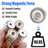 20Pcs Holes,0.63"(16mm) Countersunk Super Strong Round Base Cup Neodymium Magnets with Ring Rare Earth Magnets Heavy