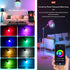 Bulbs 60W 450LM 5W Bulb 16 Bulb, 2.4G (E12) (1) Candelabra Smart Light Equivalent, LED Compatible with Alexa/Google