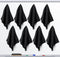 Ira Pollitt 8 Pieces Magnetic Cleaning Cloth Dry Erasers Microfiber Dry Erase Erasers Reusable
