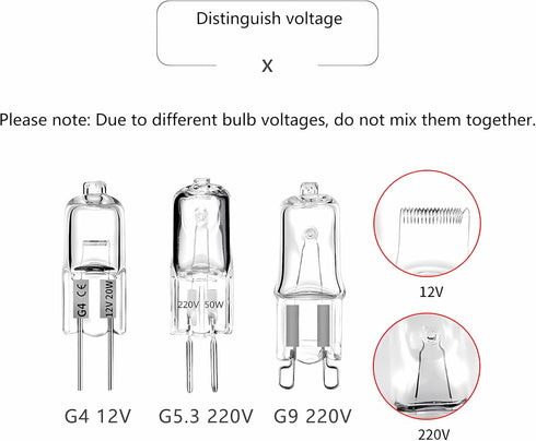 NTZTO 100W 110V GU5.3 Bulb 1pack Halogen High Lumen Output for Projector and Specialty Lighting