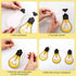 Karenhi 108 Pcs Back to School Light Bulb Bulletin Board Decoration Cutouts Set with Motivational Border