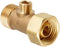 Do it 1/2 In. FIP x 1/2 In. MIP x 1/4 In. OD Brass Extender Tee