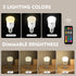 Rechargeable Light Bulb with Remote Control, 50W Equivalent, Battery Operated LED Bulbs, E26 Base, 1 Pack