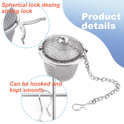5 Pcs Ultrasonic Cleaner Baskets, 304 Stainless Steel for Jewelry Cleaning
