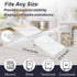 Crikele Acrylic Book Stand Holder - Coffee Table Book Stand,Open Cookbook Acrylic Book Display Stand,Magazines Clear