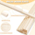 30Pcs Wood Square Dowel Rods 1/2 x 1/2 x 12 inch, Wood Squares for Crafts, Model Making Balsa Wood (1/2"x12"-30pcs)