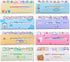 Cute Animals Plant Foods Mini Sticky Notes, 8 Styles Cartoon Flags, Self-Stick Fun Post it Notes, 120 Sheets/Pack