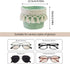 Glasses Holder for Nightstand Macrame Tassels Decor Eyeglass Holder Stand for Home Office Desk Storage Organizer