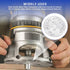 ANTDM 71369 6-1/2" Router Base Plate Diameter Clear Acrylic Sub Base with Marked Holes Fits for Porter Cable, Bos-ch