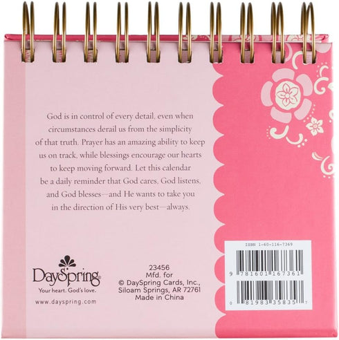 DaySpring - Prayers & Blessings, An Inspirational DaySpring DayBrightener, Perpetual Calendar (23456)