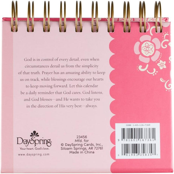 DaySpring - Prayers & Blessings, An Inspirational DaySpring DayBrightener, Perpetual Calendar (23456)