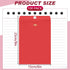 Geyee 100 Pcs 6 x 9 inch Clasp Envelopes Manilla Envelopes Gummed Mailing Envelopes Clasp Closure for Storing or Mailing Colored Envelopes for Home Office Business School (Red)