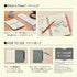 Zebra P-JJ115-BK Gel Ballpoint Pen, 0.5mm with Note Holder, Black