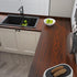 15.7''x354'' Countertops VEELIKE Mahogany Brown Wood Wallpaper Peel and Stick Wood Contact Paper Waterproof Self