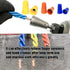 25 Pcs Wire Connectors & 1 Pc Silvery Wire Nut Twister, Insulating Insert Twist Electrical Wire Connectors Kit