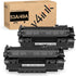v4ink Compatible 49A 53A Toner Cartridge Replacement for HP Q5949A Q7553A, Black, 2 Packs for HP Printers