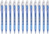 Pentel Sparkle Pop Metallic Gel Pen, 1.0mm Bold Line, Blue/Green Ink, K91-DC