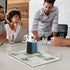 Tasybox Acrylic Letter Tray Paper Organizer, Clear Stackable Desk Accessories Tray for School, Home, Office Supplies