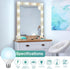 Bulbs, 60W Bulbs 5000K 800 G25 Bulb 7W, 120V, Non-Dimmable, 6 Pack DEGNJU LED Vanity Light Equivalent, Bathroom Light