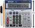 Victor 16-Digit Desktop Calculator, Silver and Blue