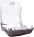 400 Multifold/240 11.5 6 Inches, San Jamar Classic UltraFold Towel Dispenser for C-Fold Towels, Plastic, x Black