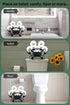 8 Metal Animals Black Crab Storage Stand for Indoor Bathrooms & Kitchens - Wall Mounted Toilet Rolls Tissue Paper