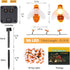 Solar Bee String Lights, 30 LED Cute Waterproof Outdoor Fairy Lights with 8 Modes for Wedding Home Garden Patio