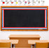 Whaline 32.8ft Patriotic Bulletin Board Borders Red Blue White Die-Cut Stripes for 4th of July Classroom Decor