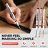 5 Pack 53 Nicpro Carpenter Pencils with Sharpener, Construction Mechanical Pencil with Refills, Heavy Duty Marking