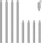 8 Pieces M10 Threaded Extension Poles Lighting Fixture Downrods Stems & 180