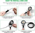 120V 5.9 3 Pack Outdoor Landscape Spotlights, LED Spot Light Waterproof for Garden and Yard Up Lighting, Warm Light