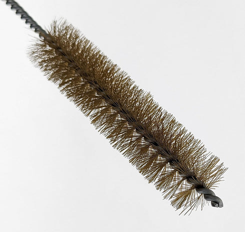 3 Piece Set of 16-Inch Tube Cleaning Brushes for Copper, Stainless, Nylon Surfaces (1.5-Inch Diameter)