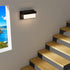 8 inch 4000K Wall Sconce Black Wall Light with On/Off Switch LED Wall Lamp Acrylic Lampshade Sconce Wall Lighting