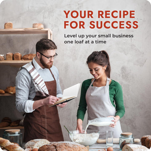Bakers Recipe Book, Write Your Own Recipes & Record Details, Soft Vegan Leather, 128 Pages