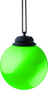 WP465 5" Globe Light, Battery Powered, Light Green, Automatic On and Off for Summer Patio