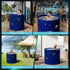 Katotey 90-Gal Capacity-2-in-1 5-Layer Portable Foldable Ice Bath Tub, Large Hot & Cold Plunge Tub, Insulated