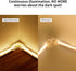 PAUTIX 8mm COB Connector 8pcs L-shaped/Corner, 2pcs Transparent Gapless Connectors for 2-Pin COB LED Strip Lights, Not