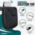 SUPERLIT Lock Box with RFID Blocker Pouch for Key Fob, Anti-Theft Device for Keyless Entry Protection for Car & Home