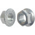 BCP Fasteners 40 Pack 3/8-16 Zinc Plated Serrated Flange Hex Lock Nuts (BCP271)
