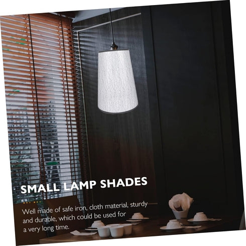 jojofuny Replacement Drum Lamp Shade Base for Table and Floor Lamps Sturdy and Cloth Design Elegant Household Lighting