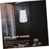 jojofuny Replacement Drum Lamp Shade Base for Table and Floor Lamps Sturdy and Cloth Design Elegant Household Lighting
