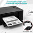 Full Sheet Labels 8.5” x 11” Shipping Address Labels, Printable White Sticker Paper for Laser & Inkjet Printers