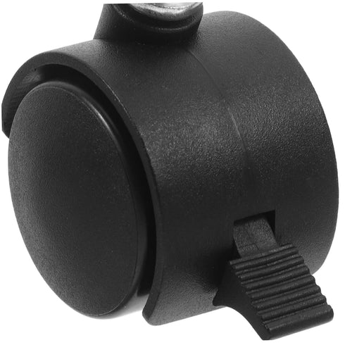 4pcs MAGICLULU Heavy Duty Pu Caster Wheels with Brakes Replacement Wheels for Cart and Furniture Quiet Rolling Design