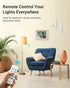 Bulb E26/E27 Listed(2 Remote+4 DEWENWILS Remote Control Light Socket, Wireless Light Socket Switch Kit, Remote Light