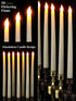 30 11 Inch Retisee Pcs Flameless Taper Candles LED Candles Bulk Battery Operated Taper Candle Flickering LED
