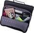 Case-it Universal Zipper Binder, 2 Inch O-Rings, Padded Pocket for 13 Inch Laptop/Tablet, Fire Engine Red LT-007