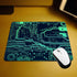 Gaming Mouse Pad, 9.5 x 7.9 Inch Circuit Board Design, Non-Slip Rubber for Computers and Laptops