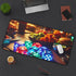 GENERIC Color-Changing LED Dice Desk Mat - Premium Smooth Surface & Rubber Base
