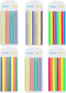 Sticky Long Tabs, 6 Sheet Highlighter Tape, 960 Pcs Translucent Sticky Notes for Annotating Books